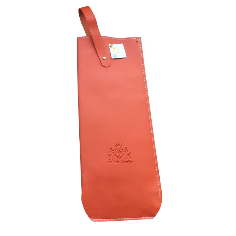 皮質包裝袋子裝紅酒禮品袋（發貨顏色隨機）